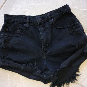 NOBODY high waisted shorts